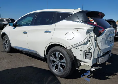 2019 Nissan Murano S from USA, damaged, VIN 5N1AZ2MJ2KN130386